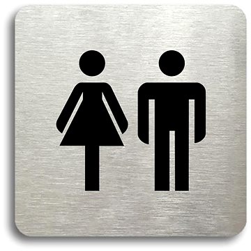 Accept Piktogram "WC ženy, muži" (80 × 80 mm) (stříbrná tabulka - černý tisk bez rámečku)
Accept Piktogram "WC ženy, muži" (80 × 80 mm) (stříbrná tabulka - černý tisk bez rámečku)