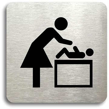 Accept Piktogram "přebalovací pult" (80 × 80 mm) (stříbrná tabulka - černý tisk bez rámečku)
Accept Piktogram "přebalovací pult" (80 × 80 mm) (stříbrná tabulka - černý tisk bez rámečku)