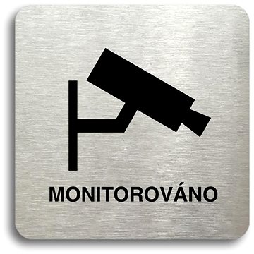 Accept Piktogram "monitorováno" (80 × 80 mm) (stříbrná tabulka - černý tisk bez rámečku)
Accept Piktogram "monitorováno" (80 × 80 mm) (stříbrná tabulka - černý tisk bez rámečku)