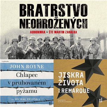 Výběr audioknih s válečnou tématikou (dokument, klasika a současný román) za výhodnou cenu
Výběr audioknih s válečnou tématikou (dokument, klasika a současný román) za výhodnou cenu