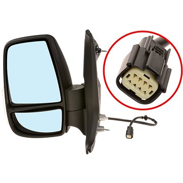 ACI zrcátko pro FORD Transit 14- el. sklopné s bílým blikačem (pro WY5W žárovku) krátké rameno L
ACI zrcátko pro FORD Transit 14- el. sklopné s bílým blikačem (pro WY5W žárovku) krátké rameno L
