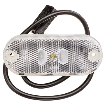 ACI Poziční světlo LED PLR 2002/12-24V oválné bílé (110x45,5 mm) s odrazkou, SNAP-IN, JOKON L=P
ACI Poziční světlo LED PLR 2002/12-24V oválné bílé (110x45,5 mm) s odrazkou, SNAP-IN, JOKON L=P