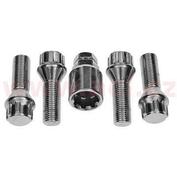 ACI Bezpečnostní šrouby na kola, závit M14x1.5, kuželové sedlo, délka závitu 32 mm (sada 4 ks)
ACI Bezpečnostní šrouby na kola, závit M14x1.5, kuželové sedlo, délka závitu 32 mm (sada 4 ks)