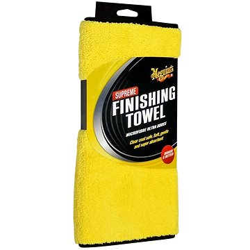 Meguiar's Supreme Finishing Towel - extra hustá mikrovláknová utěrka, 30 cm x 50 cm, 1 050 g/m2
Meguiar's Supreme Finishing Towel - extra hustá mikrovláknová utěrka, 30 cm x 50 cm, 1 050 g/m2