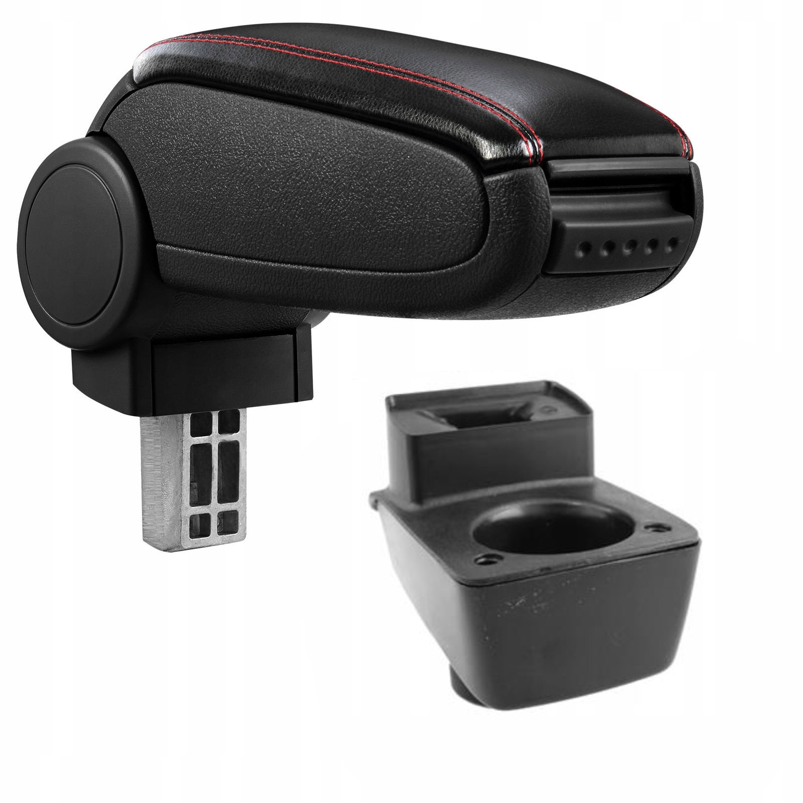 PROTEC Loketní opěrka, Ford Fiesta MK7, syntetická kůže, černá, červené prošití od 2008
PROTEC Loketní opěrka, Ford Fiesta MK7, syntetická kůže, černá, červené prošití od 2008
