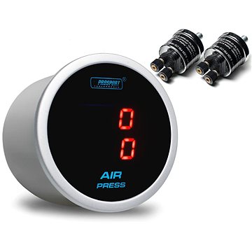 Prosport Performance Přídavný budík řady Dual, barva podsvícení červená, typ snímače membránové
Prosport Performance Přídavný budík řady Dual, barva podsvícení červená, typ snímače membránové