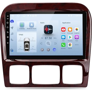Ossuret Autorádio Mercedes W220 třídy S od 1998, CarPlay, Android, GPS, WiFi, DSP, DAB+, RDS
Ossuret Autorádio Mercedes W220 třídy S od 1998, CarPlay, Android, GPS, WiFi, DSP, DAB+, RDS