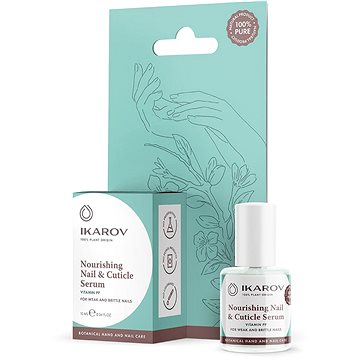 Ikarov Přírodní vyživující sérum pro pro slabé a křehké nehty a kutikuly s vitamínem PP 10 ml
Ikarov Přírodní vyživující sérum pro pro slabé a křehké nehty a kutikuly s vitamínem PP 10 ml