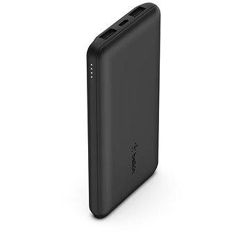 Belkin BOOST CHARGE 10000 mAh Power Bank with USB-C 15W - Dual USB-A - 15cm USB-A to C Cable - Black 
Belkin BOOST CHARGE 10000 mAh Power Bank with USB-C 15W - Dual USB-A - 15cm USB-A to C Cable - Black