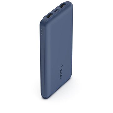 Belkin BOOST CHARGE 10000 mAh Power Bank with USB-C 15W - Dual USB-A - 15cm USB-A to C Cable - Blue
Belkin BOOST CHARGE 10000 mAh Power Bank with USB-C 15W - Dual USB-A - 15cm USB-A to C Cable - Blue