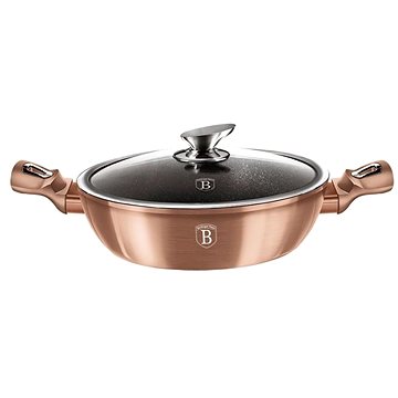 BERLINGERHAUS Pekáč kulatý s mramorovým povrchem a poklicí 28 cm Rosegold Metallic Line
BERLINGERHAUS Pekáč kulatý s mramorovým povrchem a poklicí 28 cm Rosegold Metallic Line