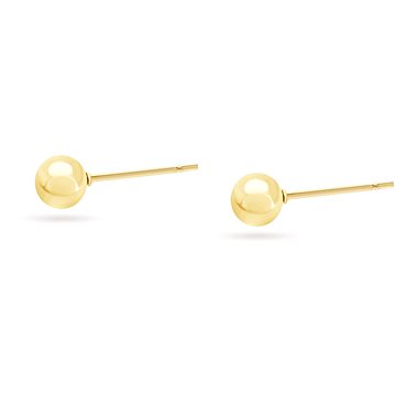 Biju Pozlacené náušnice z chirurgické oceli 14K, pecky ve tvaru kuličky průměr 5 mm 1002946
Biju Pozlacené náušnice z chirurgické oceli 14K, pecky ve tvaru kuličky průměr 5 mm 1002946