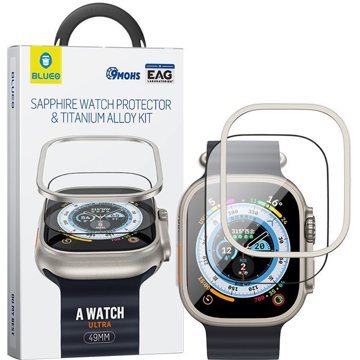 Blueo Sapphire And Titanium Alloy Tempered Glass Protector Kit - Apple Watch Ultra2/Ultra 49mm
Blueo Sapphire And Titanium Alloy Tempered Glass Protector Kit - Apple Watch Ultra2/Ultra 49mm