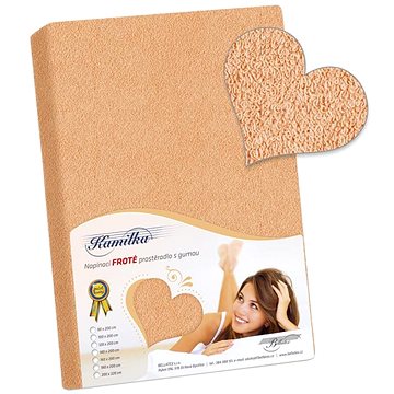 Bellatex Froté - 180 × 200 cm - lososová 
Bellatex Froté - 180 × 200 cm - lososová