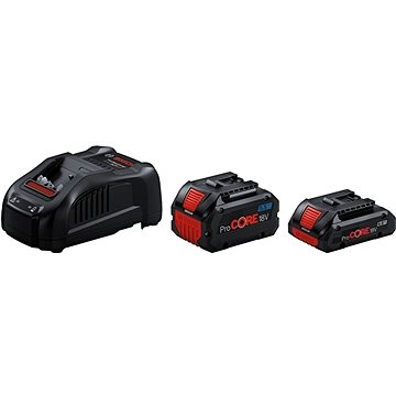 BOSCH Professional 2x akumulátor GBA ProCORE 18V, 4 a 5,5 Ah + nabíječka GAL 1880 CV 1.600.A02.14A
BOSCH Professional 2x akumulátor GBA ProCORE 18V, 4 a 5,5 Ah + nabíječka GAL 1880 CV 1.600.A02.14A