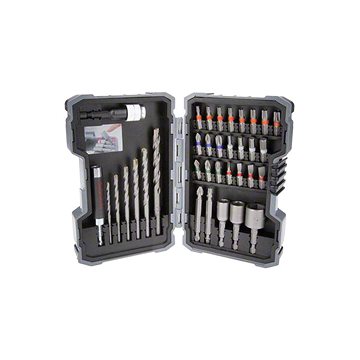 BOSCH Sada 35 kusů spirálových vrtáků do zdiva a šroubovacích bitů Extra Hard 2.607.017.571
BOSCH Sada 35 kusů spirálových vrtáků do zdiva a šroubovacích bitů Extra Hard 2.607.017.571