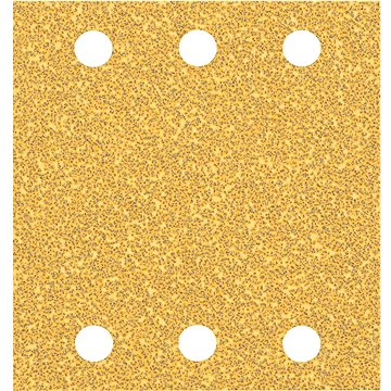 BOSCH EXPERT Brusné papíry C470 se 6 otvory pro vibrační brusky 115 × 107 mm, G 40, 2.608.900.890
BOSCH EXPERT Brusné papíry C470 se 6 otvory pro vibrační brusky 115 × 107 mm, G 40, 2.608.900.890