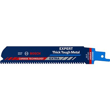 BOSCH Pilový list do pily ocasky EXPERT Thick Tough Metal S 955 CHC, 1 ks 2.608.900.365
BOSCH Pilový list do pily ocasky EXPERT Thick Tough Metal S 955 CHC, 1 ks 2.608.900.365
