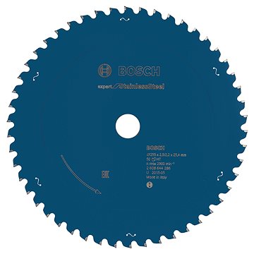 BOSCH Pilový kotouč do okružních pil Expert for Stainless Steel 255 × 25,4 × 2,5 × 50 2.608.644.286
BOSCH Pilový kotouč do okružních pil Expert for Stainless Steel 255 × 25,4 × 2,5 × 50 2.608.644.286