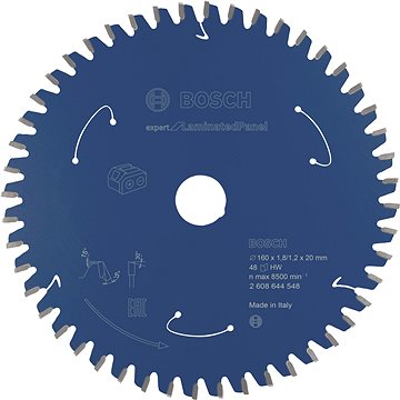 BOSCH Expert for Laminated Panel pro akumulátorové pily 160×1,8/1,2×20 T48 2.608.644.548
BOSCH Expert for Laminated Panel pro akumulátorové pily 160×1,8/1,2×20 T48 2.608.644.548