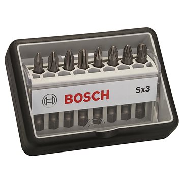 BOSCH Sada šroubovacích bitů Robust Line, Sx PH/PZ, verze Extra Hard, 8 kusů 2.607.002.558
BOSCH Sada šroubovacích bitů Robust Line, Sx PH/PZ, verze Extra Hard, 8 kusů 2.607.002.558