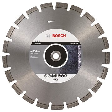 BOSCH Diamantový dělicí kotouč Best for Asphalt 350 x 20/25,40 x 3,2 x 12 mm 2.608.603.641
BOSCH Diamantový dělicí kotouč Best for Asphalt 350 x 20/25,40 x 3,2 x 12 mm 2.608.603.641