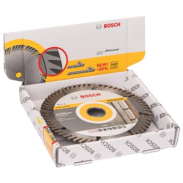 BOSCH Diamantový dělicí kotouč Standard for Universal 150 × 22,23 (balení 10 ks) 2.608.615.062
BOSCH Diamantový dělicí kotouč Standard for Universal 150 × 22,23 (balení 10 ks) 2.608.615.062