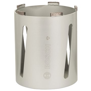 BOSCH Diamantová vrtací korunka, za sucha G 1/2" 127 mm, 150 mm, 6 segmentů, 7 mm 2.608.587.343
BOSCH Diamantová vrtací korunka, za sucha G 1/2" 127 mm, 150 mm, 6 segmentů, 7 mm 2.608.587.343