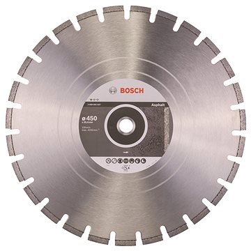 BOSCH Diamantový dělicí kotouč Standard for Asphalt 450 x 25,40 x 3,2 x 10 mm 2.608.602.627
BOSCH Diamantový dělicí kotouč Standard for Asphalt 450 x 25,40 x 3,2 x 10 mm 2.608.602.627