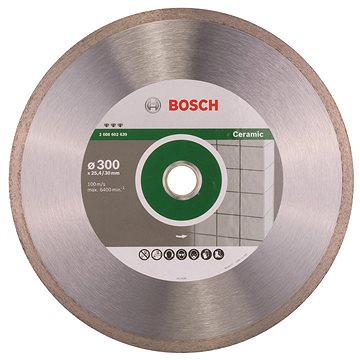 BOSCH Diamantový dělicí kotouč Best for Ceramic 300 x 30/25,40 x 2,8 x 10 mm 2.608.602.639
BOSCH Diamantový dělicí kotouč Best for Ceramic 300 x 30/25,40 x 2,8 x 10 mm 2.608.602.639