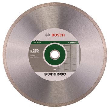 BOSCH Diamantový dělicí kotouč Best for Ceramic 350 x 30/25,40 x 3 x 10 mm 2.608.602.640
BOSCH Diamantový dělicí kotouč Best for Ceramic 350 x 30/25,40 x 3 x 10 mm 2.608.602.640