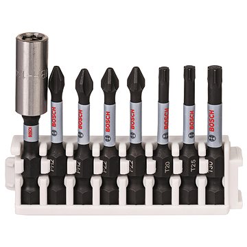 BOSCH 8dílná souprava nástavců Impact Control Power Bit, 2×PH2;2×PZ2;1×T20;1×T25;1×T30 2.608.522.326
BOSCH 8dílná souprava nástavců Impact Control Power Bit, 2×PH2;2×PZ2;1×T20;1×T25;1×T30 2.608.522.326