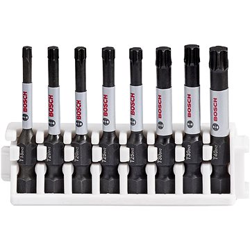 BOSCH Souprava nástavců Impact Control Power Bit, 8 kusů, 1×T15;2×T20;2×T25;2×T30;1×T40 2.608.522.32
BOSCH Souprava nástavců Impact Control Power Bit, 8 kusů, 1×T15;2×T20;2×T25;2×T30;1×T40 2.608.522.32