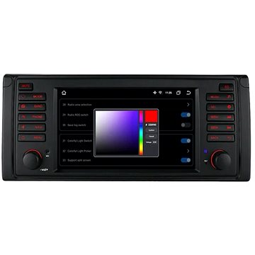 OSSURET 2Din Autorádio BMW E39 5. serie 1996 - 2003 Android, Bluetooth, WiFI, GPS Navigace
OSSURET 2Din Autorádio BMW E39 5. serie 1996 - 2003 Android, Bluetooth, WiFI, GPS Navigace