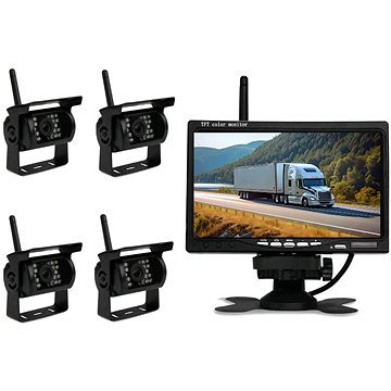Xtech electronics Bezdrátový digitální parkovací a couvací set XPZ-WD4, 12-24 V, 7" LCD + 4× kamera
Xtech electronics Bezdrátový digitální parkovací a couvací set XPZ-WD4, 12-24 V, 7" LCD + 4× kamera