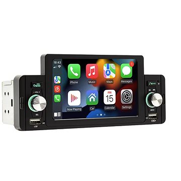 Essgoo 1Din Autorádio CarPlay a Android Auto, univerzální velikost, parkovací kamera, 60 W
Essgoo 1Din Autorádio CarPlay a Android Auto, univerzální velikost, parkovací kamera, 60 W