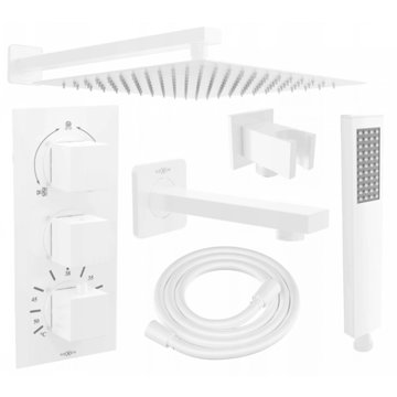 MEXEN Cube DR02 Podomítkový vanový set s vytokovou hubicí a slim sprcha 25 cm, bílý (77503DR0225-20)
MEXEN Cube DR02 Podomítkový vanový set s vytokovou hubicí a slim sprcha 25 cm, bílý (77503DR0225-20)