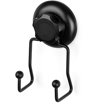 COMPACTOR Bestlock Black Dvojitý háček do koupelny, s přísavkou, bez vrtání, nosnost až 6 kg
COMPACTOR Bestlock Black Dvojitý háček do koupelny, s přísavkou, bez vrtání, nosnost až 6 kg