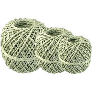 Werkzeyt PP balící motouzy 3ks, 2,5 mm × 10 m, 1,7 mm × 20 m, 1,3 mm × 40 m, přírodní barva
Werkzeyt PP balící motouzy 3ks, 2,5 mm × 10 m, 1,7 mm × 20 m, 1,3 mm × 40 m, přírodní barva