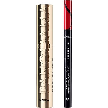 L'ORÉAL PARIS Panorama Black 10,5 ml + Infaillible Grip 36h Micro-Fine 01 Obsidian Black 0,4 g
L'ORÉAL PARIS Panorama Black 10,5 ml + Infaillible Grip 36h Micro-Fine 01 Obsidian Black 0,4 g