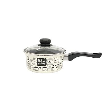 Metalac Kónický smaltovaný rendlík s bakelitovou ručkou a poklicí Retro Kitchen, 16 cm, 1,5 l
Metalac Kónický smaltovaný rendlík s bakelitovou ručkou a poklicí Retro Kitchen, 16 cm, 1,5 l