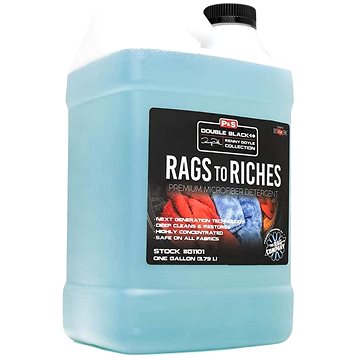 P&S Double Black Rags to Riches Detergent - prací prostředek na mikrovlákno, objem 3,78 l
P&S Double Black Rags to Riches Detergent - prací prostředek na mikrovlákno, objem 3,78 l