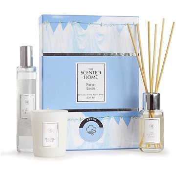 Ashleigh & Burwood Dárková sada Fresh Linen Difuzér 50 ml, svíčka 70 g a bytový sprej 50 ml
Ashleigh & Burwood Dárková sada Fresh Linen Difuzér 50 ml, svíčka 70 g a bytový sprej 50 ml