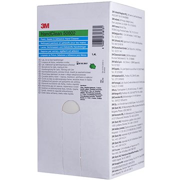 3M™ Skin Care tekuté mýdlo 1,4 l, balení k doplnění do dávkovače, odstranění barev, tmelů a lepidel
3M™ Skin Care tekuté mýdlo 1,4 l, balení k doplnění do dávkovače, odstranění barev, tmelů a lepidel