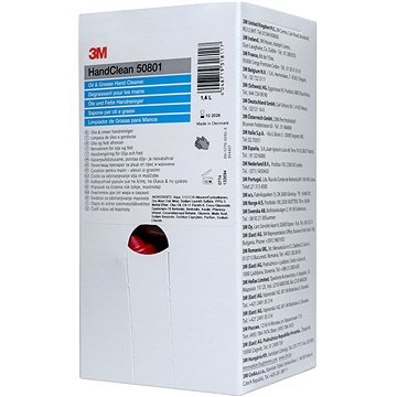 3M Skin Care tekuté mýdlo 1,4 l balení k doplnění do dávkovače, pro odstranění oleje a maziva
3M Skin Care tekuté mýdlo 1,4 l balení k doplnění do dávkovače, pro odstranění oleje a maziva