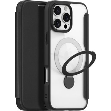 Dux Ducis Skin X Pro flipové kožené pouzdro s Ring Stand pro iPhone 16 Pro Max Black
Dux Ducis Skin X Pro flipové kožené pouzdro s Ring Stand pro iPhone 16 Pro Max Black