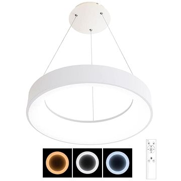 LED Stmívatelný lustr na lanku NEST LED/40W/230V 3000-6500K bílá + dálkové ovládání
LED Stmívatelný lustr na lanku NEST LED/40W/230V 3000-6500K bílá + dálkové ovládání