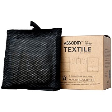 Everbrand Sweden Absodry Duo Family Textile, pohlcovač vlhkosti do skříně a zásuvky, 2 × 100 g
Everbrand Sweden Absodry Duo Family Textile, pohlcovač vlhkosti do skříně a zásuvky, 2 × 100 g