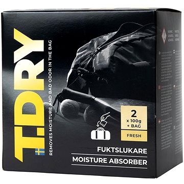 Everbrand Sweden T.Dry Fresh, cestovní pohlcovač vlhkosti a zápachu, parfémovaný, 2 × 100 g
Everbrand Sweden T.Dry Fresh, cestovní pohlcovač vlhkosti a zápachu, parfémovaný, 2 × 100 g