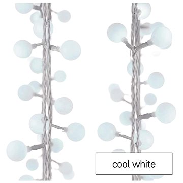 EMOS LED světelný cherry řetěz – kuličky 2,5 cm, 4 m, venkovní i vnitřní, studená bílá, časovač
EMOS LED světelný cherry řetěz – kuličky 2,5 cm, 4 m, venkovní i vnitřní, studená bílá, časovač